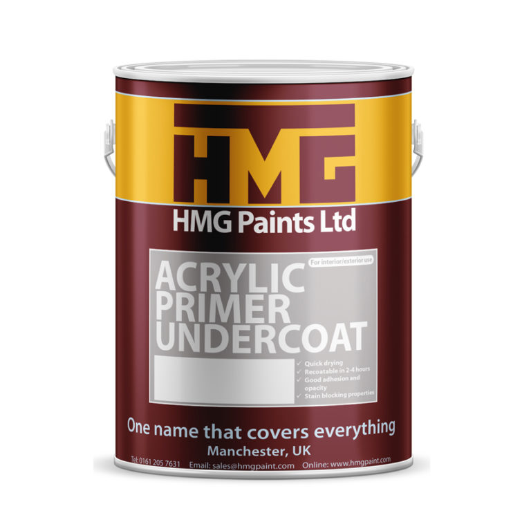 HMG Acrylic Primer Undercoat White Online Paint Shop